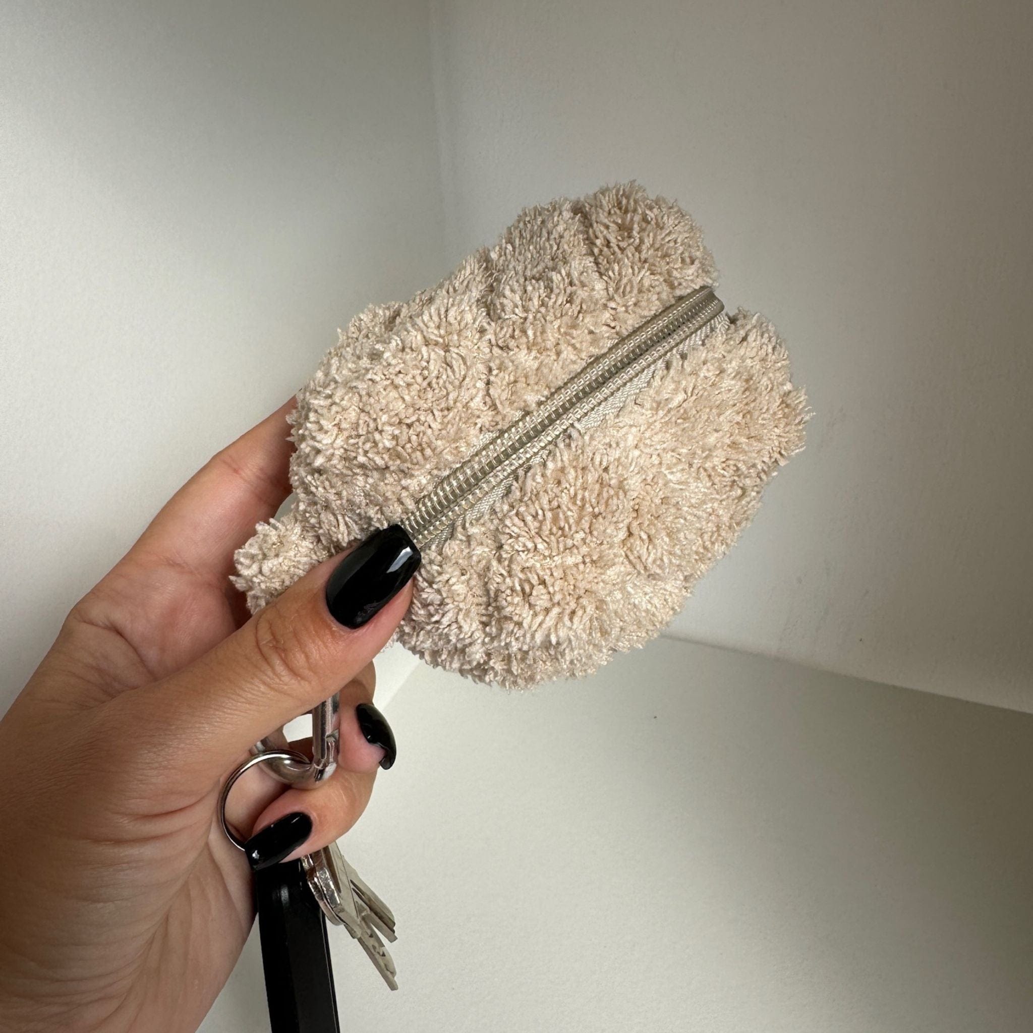 Moon Nude Teddy Keychain Bag