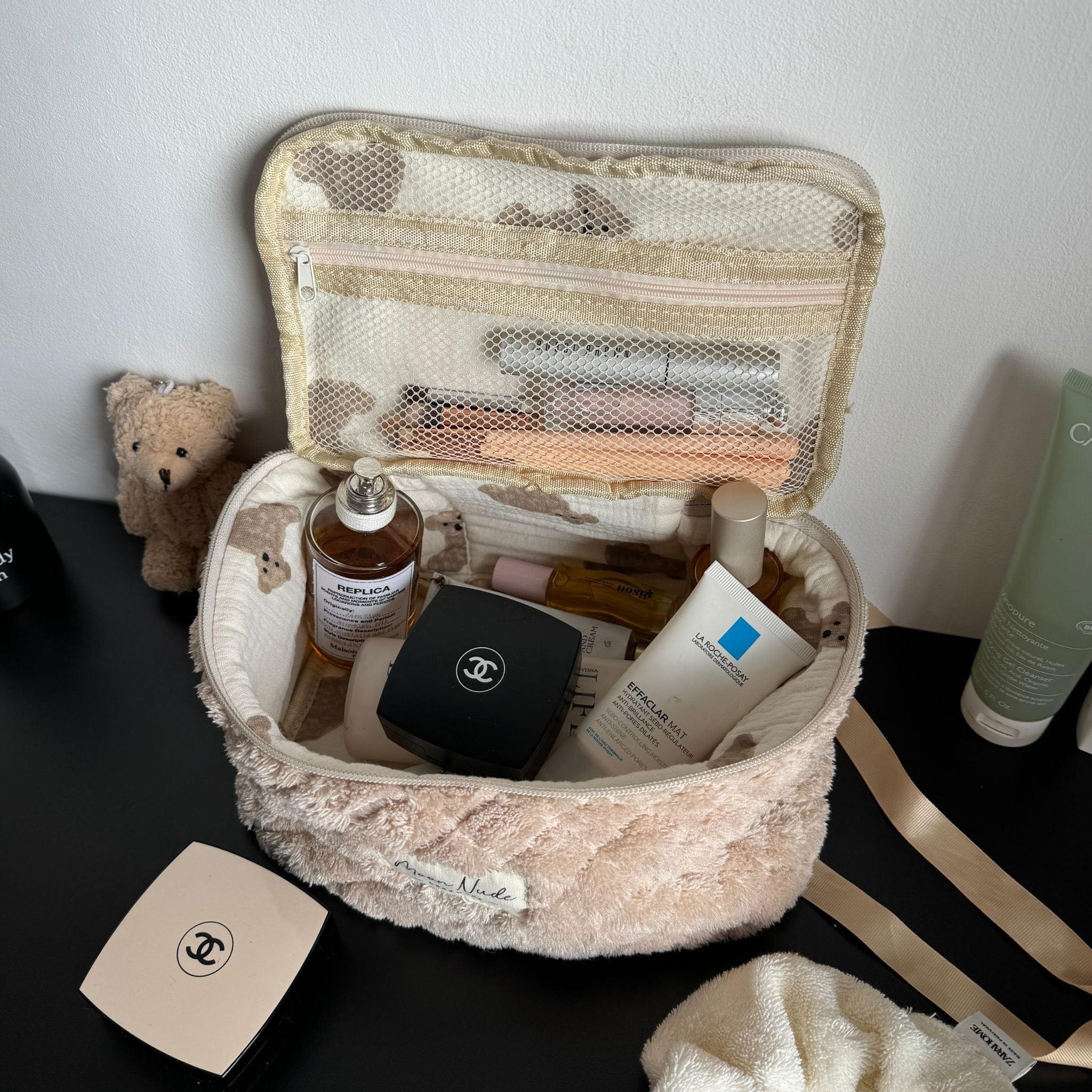 Moon Nude Teddy Vanity Bag