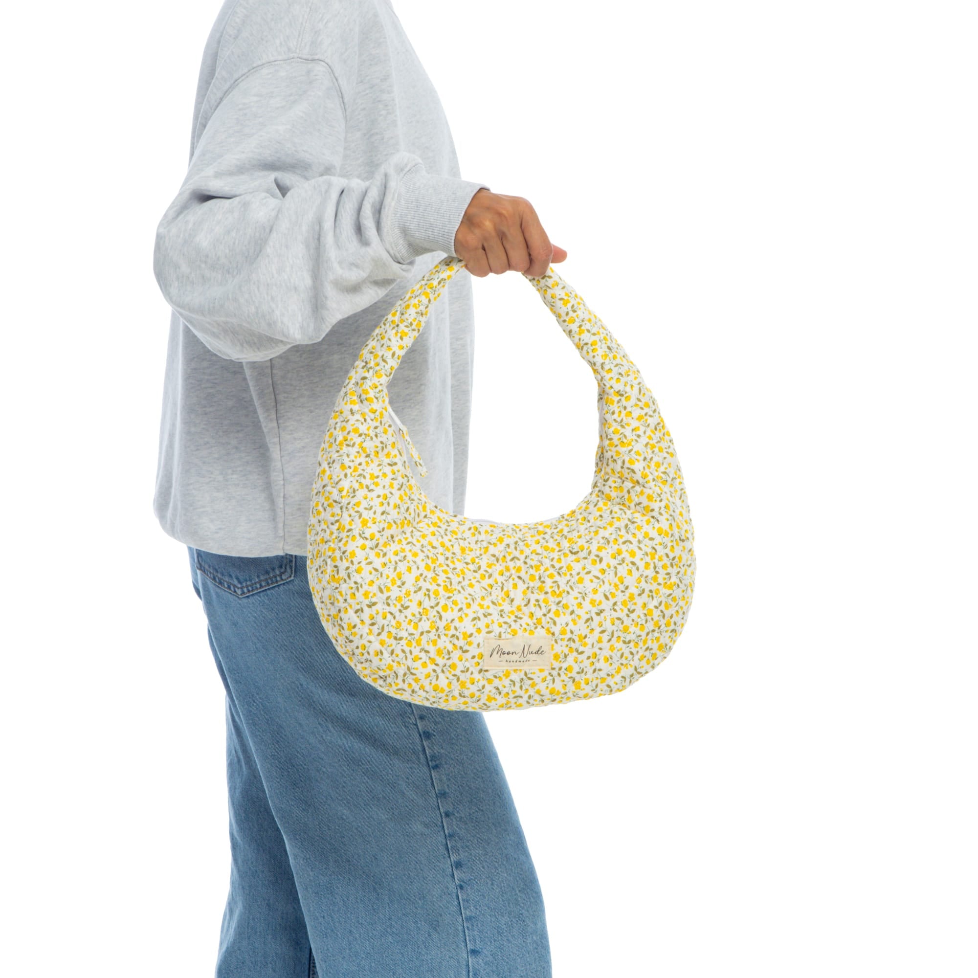 Moon Nude Buttercup Hoop Bag