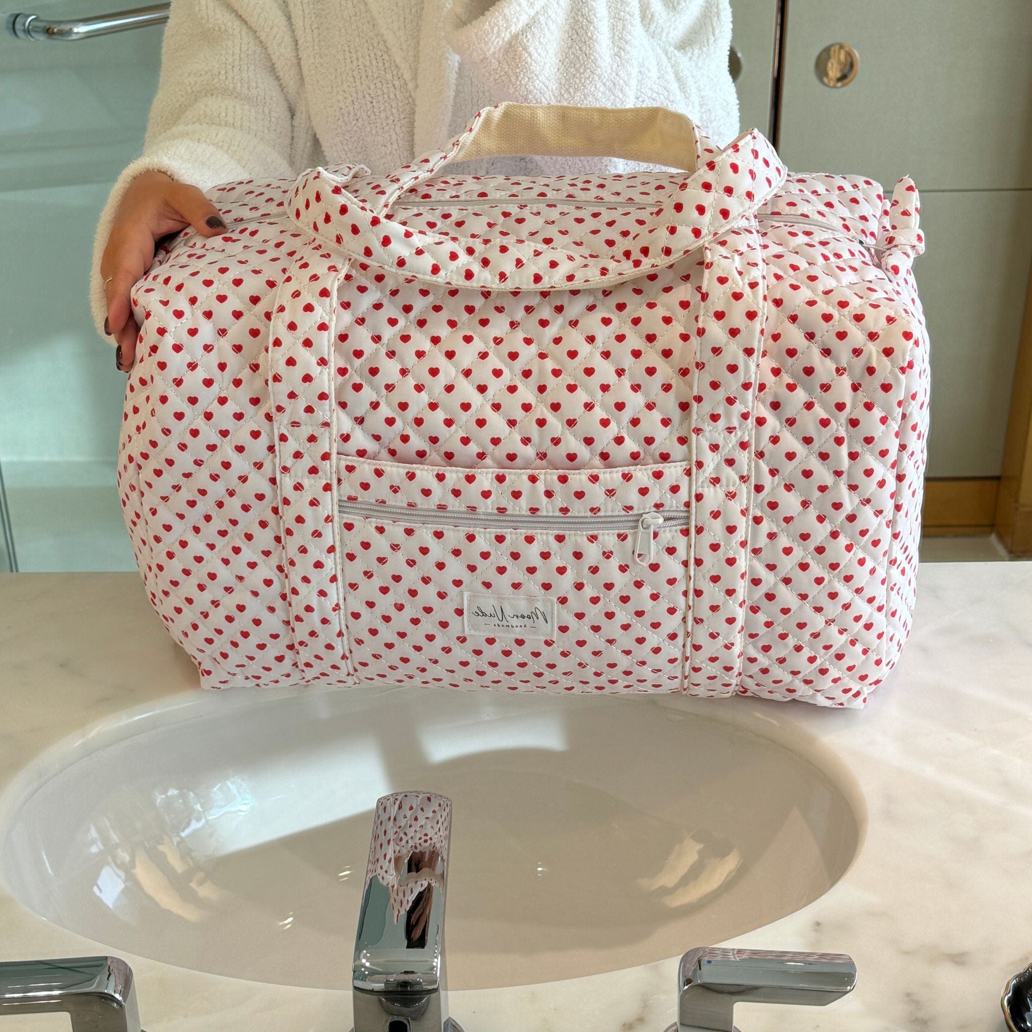 Moon Nude Valentine Large Duffel Bag